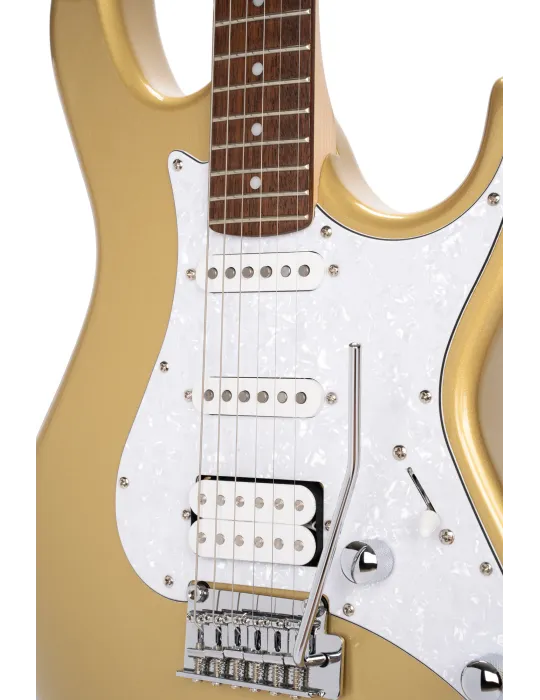  CORT GUITAR G250 CHAMPAGNE GOLD METALLIC|MusicGoodDeal 