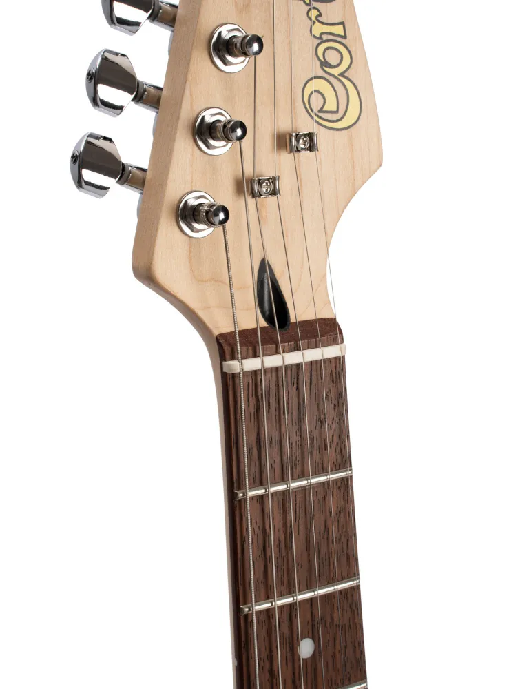  CORT GUITAR G250 CHAMPAGNE GOLD METALLIC|MusicGoodDeal 