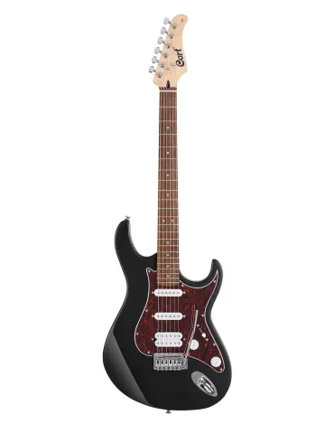 GUITARRA CORT G115SE NEGRO BRILLANTE