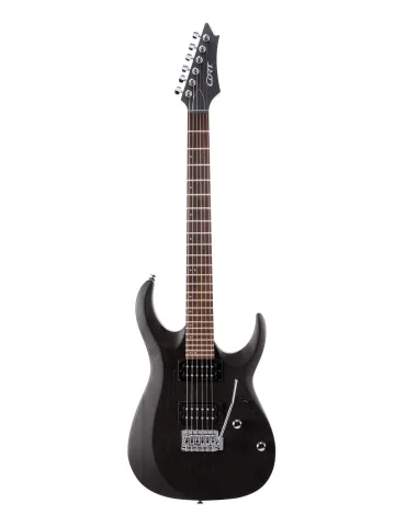  CORT X100OPBK GUITAR X100 BLACK OPEN PORE|MusicGoodDeal 
