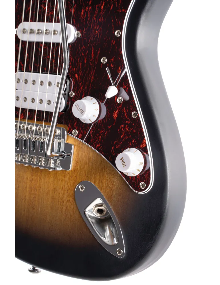  CORT GUITAR G110 SUNBURST OPEN PORE|MusicGoodDeal 