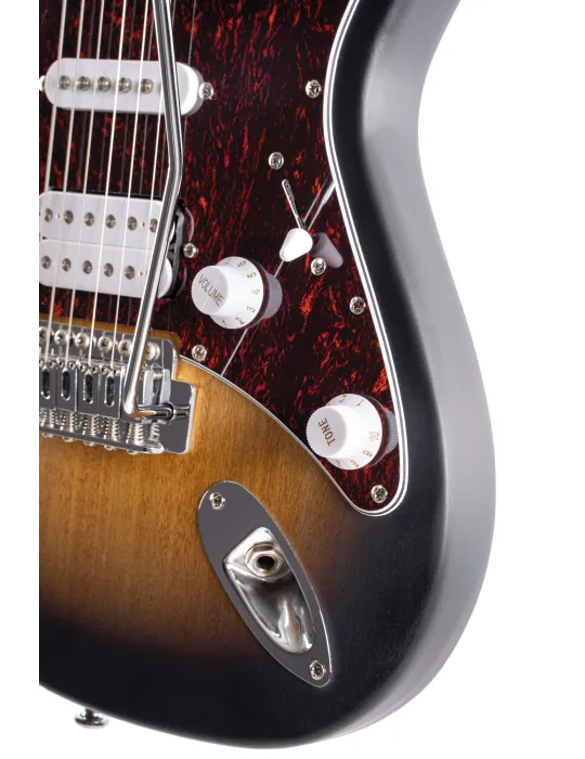  CORT GUITAR G110 SUNBURST OPEN PORE|MusicGoodDeal 