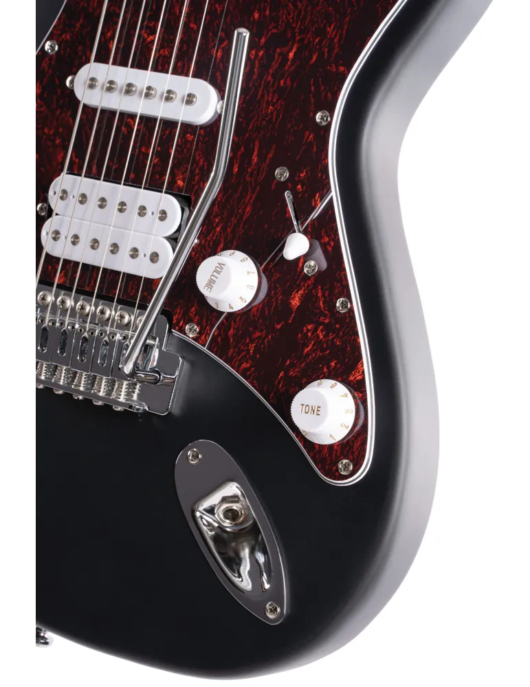  GUITARRA DE CORTE G110 NEGRA DE PORO ABIERTO|MusicGoodDeal 