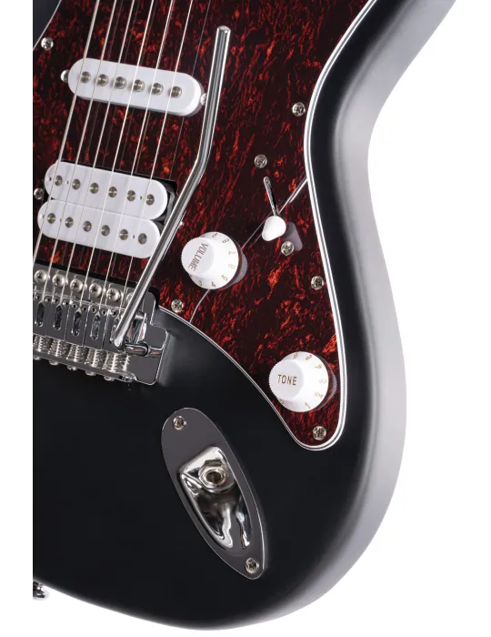  GUITARRA DE CORTE G110 NEGRA DE PORO ABIERTO|MusicGoodDeal 