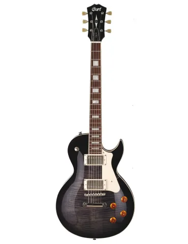  CORT CR250TBK GUITAR CR250 TRANSLUCENT BLACK|MusicGoodDeal 