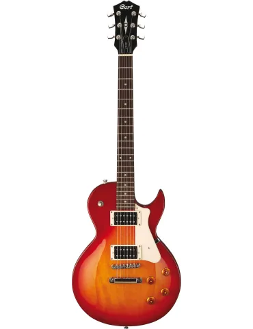  CORT CR100CRS GUITAR CR100 CHERRY RED SUNBURST|MusicGoodDeal 