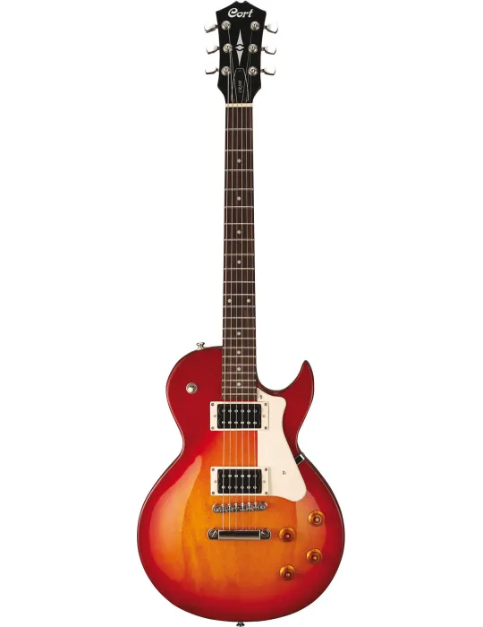  CORT CR100CRS GUITAR CR100 CHERRY RED SUNBURST|MusicGoodDeal 