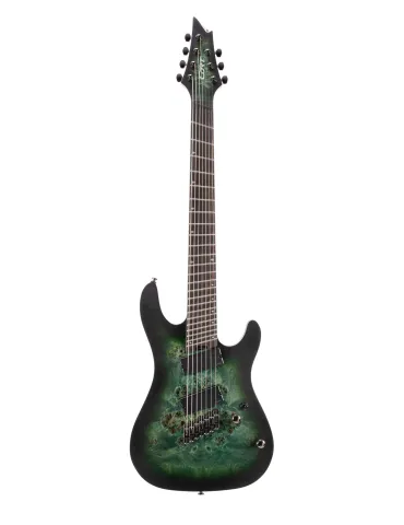  CORT GUITAR KX507 MS 7 STRING GREEN|MusicGoodDeal 
