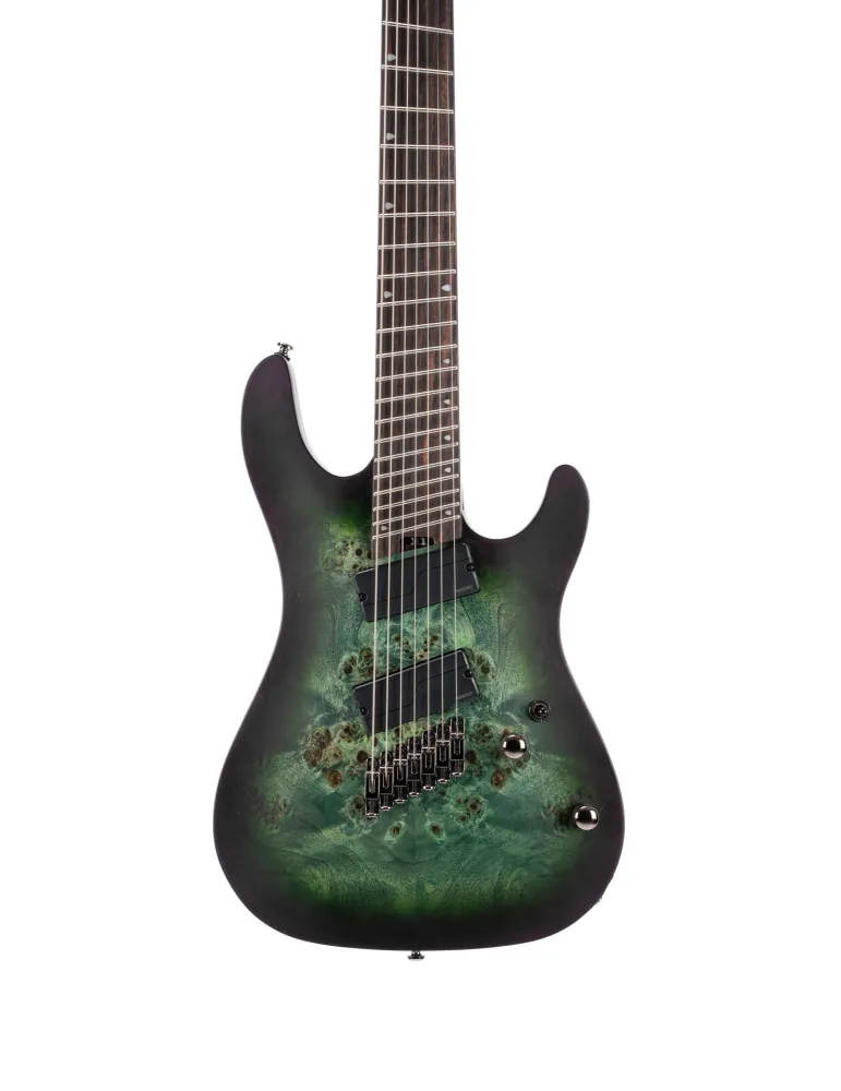  GUITARRA DE CORTE KX507 MS 7 CUERDAS VERDE|MusicGoodDeal 