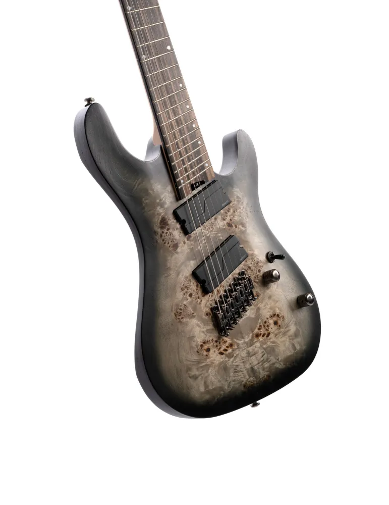  CORT GUITAR KX507 MS 7 STRINGS BLACK|MusicGoodDeal 
