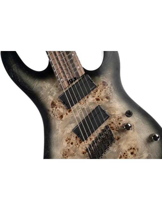 CORT GUITAR KX507 MS 7 STRINGS BLACK|MusicGoodDeal 