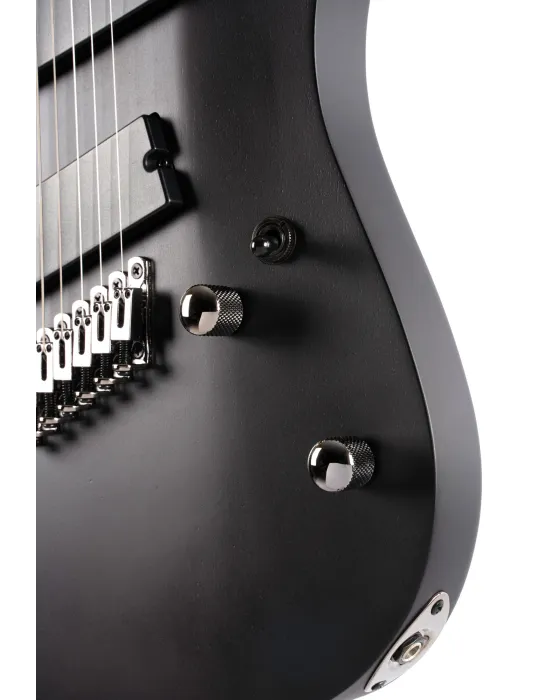  CORT GITARRE KX307 MS 7-SAITER SCHWARZ|MusicGoodDeal 