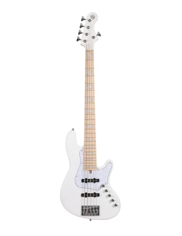  CORT BASS ELRICK NJS 5 WHITE|MusicGoodDeal 