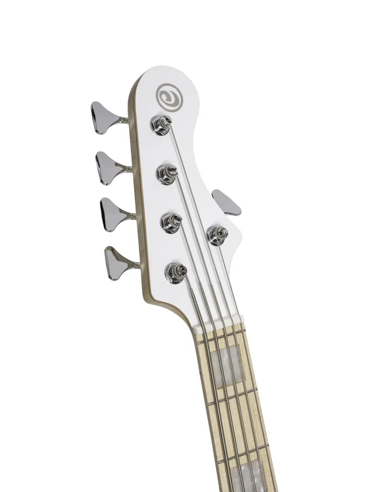  CORT BASS ELRICK NJS 5 WHITE|MusicGoodDeal 