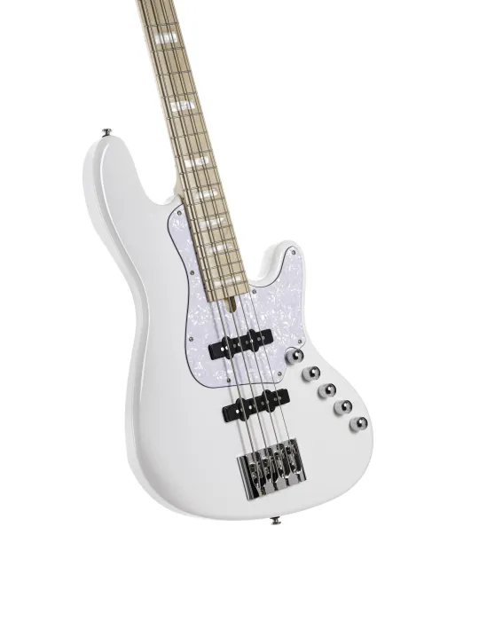  CORT BASS ELRICK NJS 4 WHITE|MusicGoodDeal 