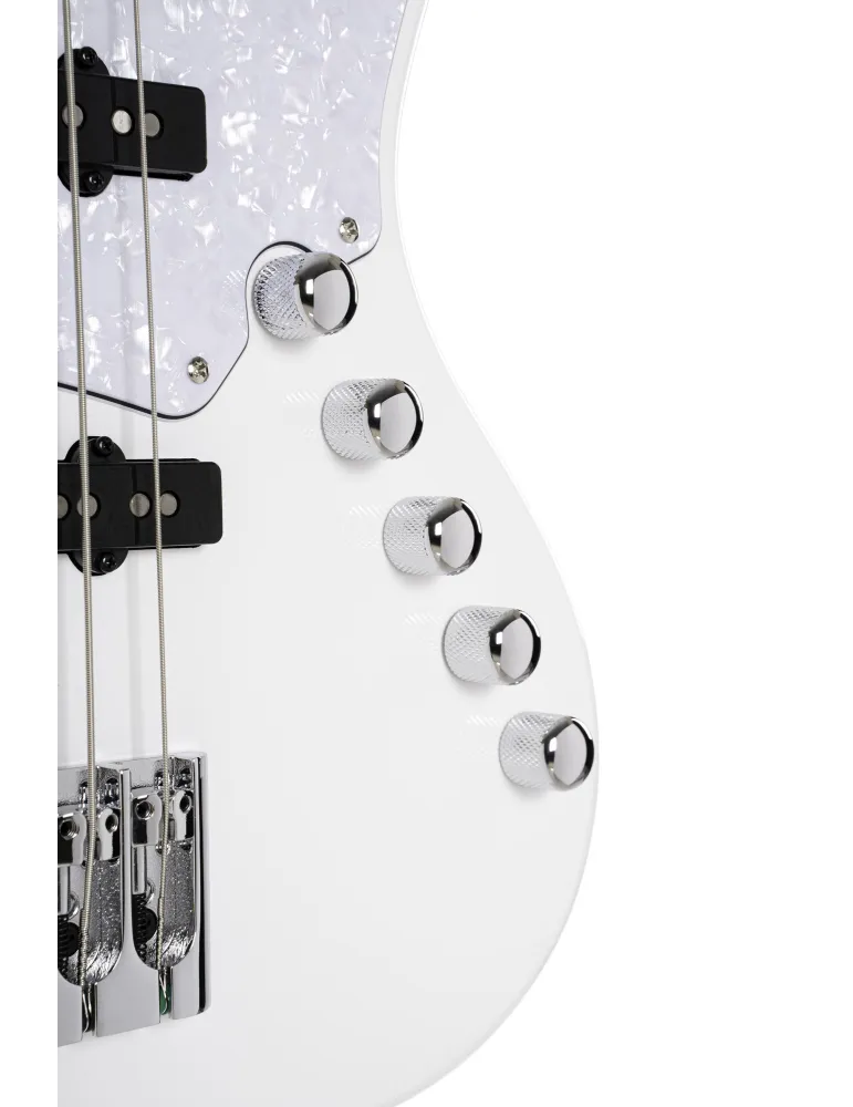  CORT BASS ELRICK NJS 4 WHITE|MusicGoodDeal 