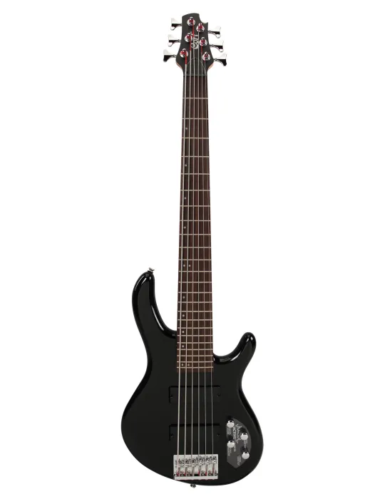  CORT BASS 6 STRING ACTION PLUS BLACK|MusicGoodDeal 