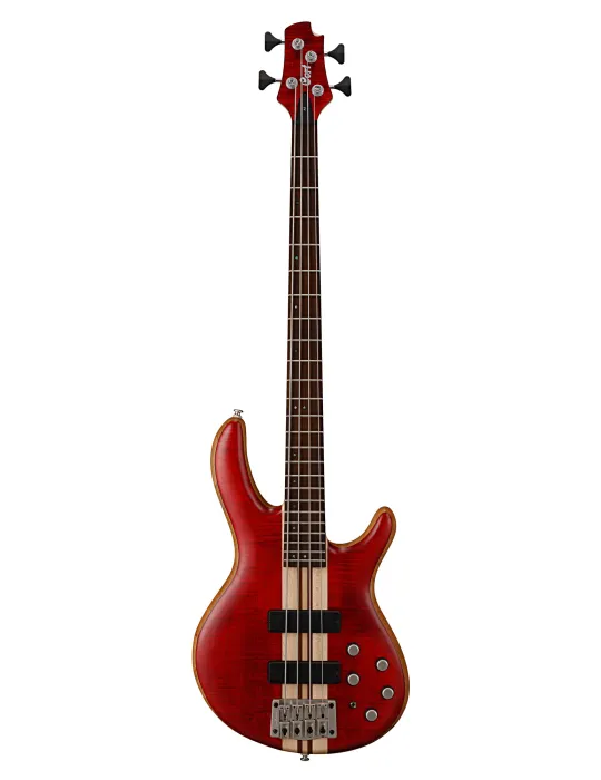  CORT A4P-FMMH-OPBC BAJO A4 PLUS FMMH ROJO CEREZO|MusicGoodDeal 