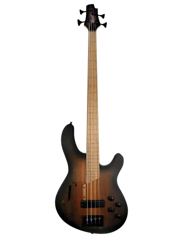 CORT B4FL-PIEZO-TA BASS B4 PIEZO FRETLESS BLACK BURST|MusicGoodDeal