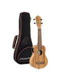 ORTEGA UKELELE SOPRANO, ZEBRA, EQ|MusicGoodDeal 