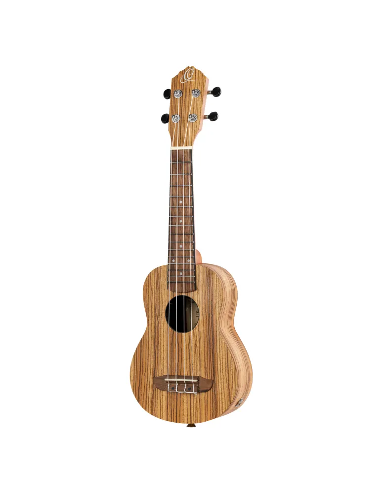  ORTEGA UKELELE SOPRANO, ZEBRA, EQ|MusicGoodDeal 