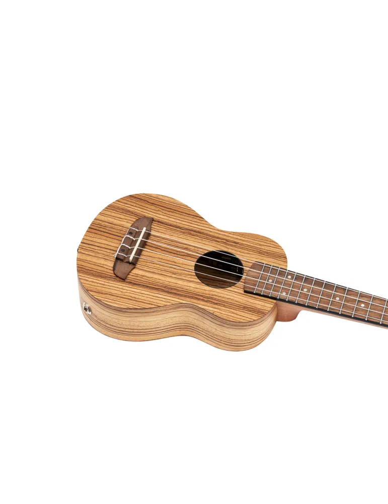  ORTEGA UKELELE SOPRANO, ZEBRA, EQ|MusicGoodDeal 