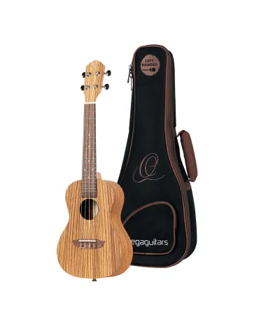 ORTEGA UKELELE CONCERT , ZEBRAWOOD LH