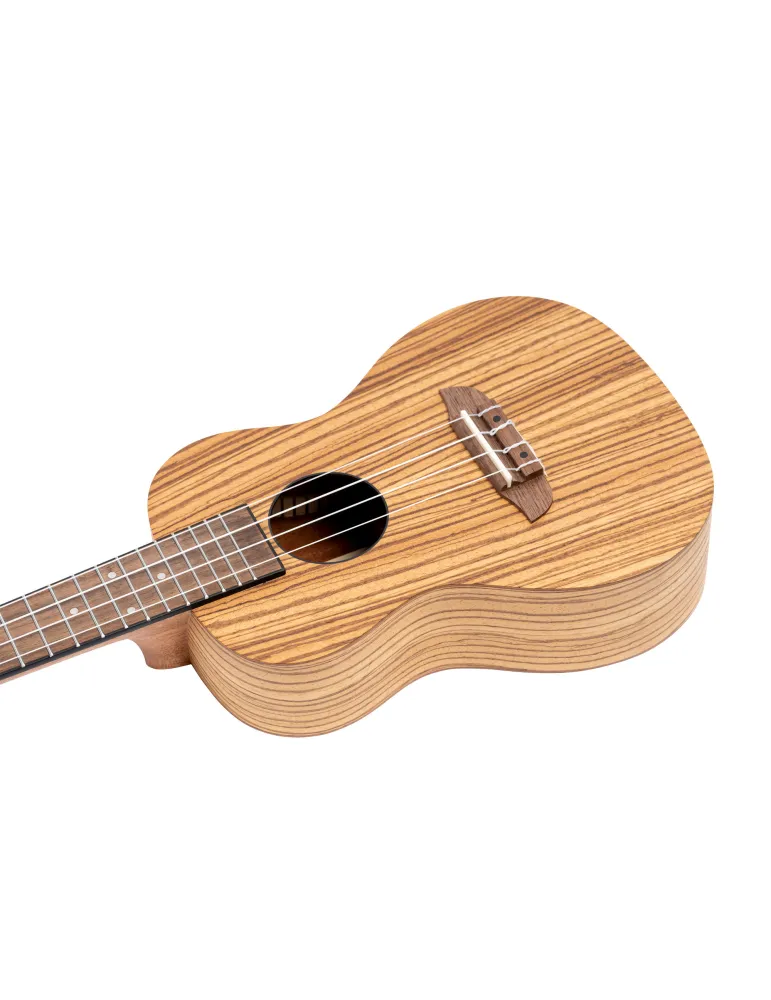  ORTEGA UKELELE CONCERT , ZEBRAWOOD LH|MusicGoodDeal 