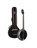  ORTEGA OBJE3506-SBK BANJO, 6 STRINGS, ELECTRO, BLACK|MusicGoodDeal 