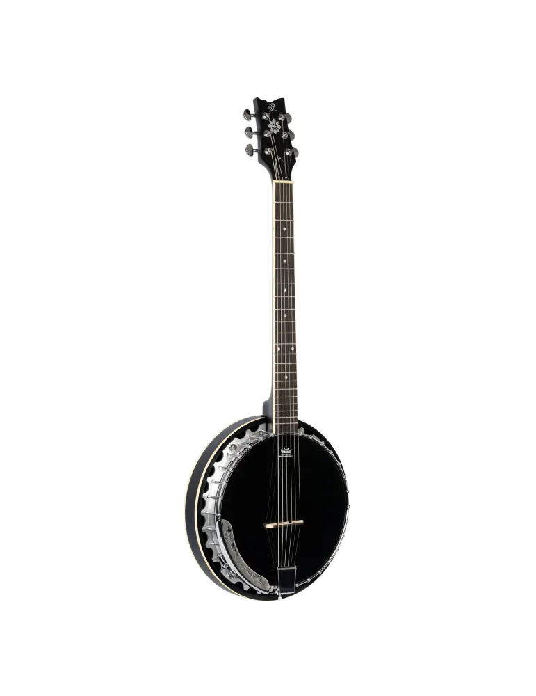  ORTEGA OBJ3506-SBK BANJO, 6 STRINGS, BLACK|MusicGoodDeal 