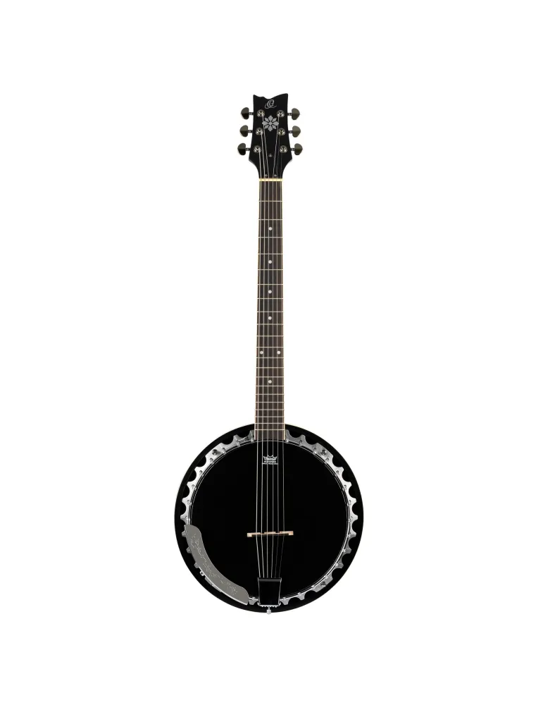  ORTEGA OBJ3506-SBK BANJO, 6 STRINGS, BLACK|MusicGoodDeal 