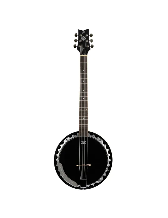  ORTEGA OBJ3506-SBK BANJO, 6 STRINGS, BLACK|MusicGoodDeal 