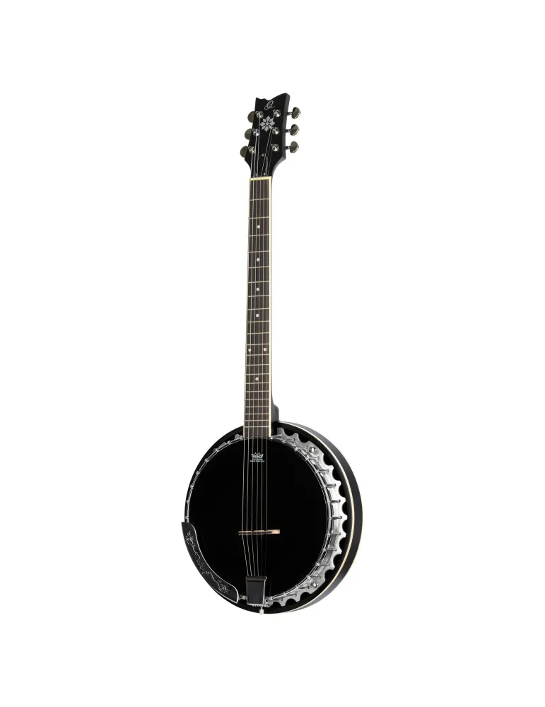  ORTEGA OBJ3506-SBK BANJO, 6 STRINGS, BLACK|MusicGoodDeal 