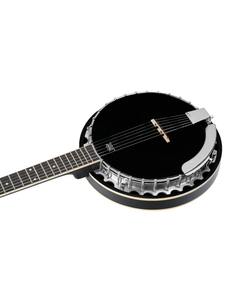  ORTEGA OBJ3506-SBK BANJO, 6 STRINGS, BLACK|MusicGoodDeal 