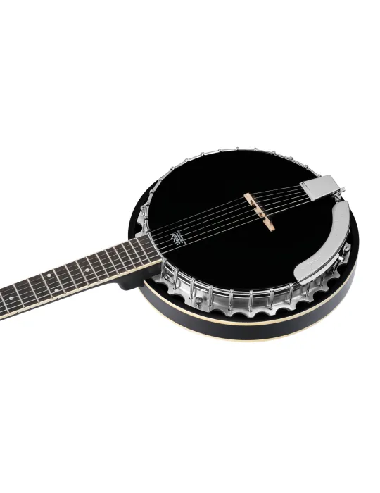  ORTEGA OBJ3506-SBK BANJO, 6 STRINGS, BLACK|MusicGoodDeal 