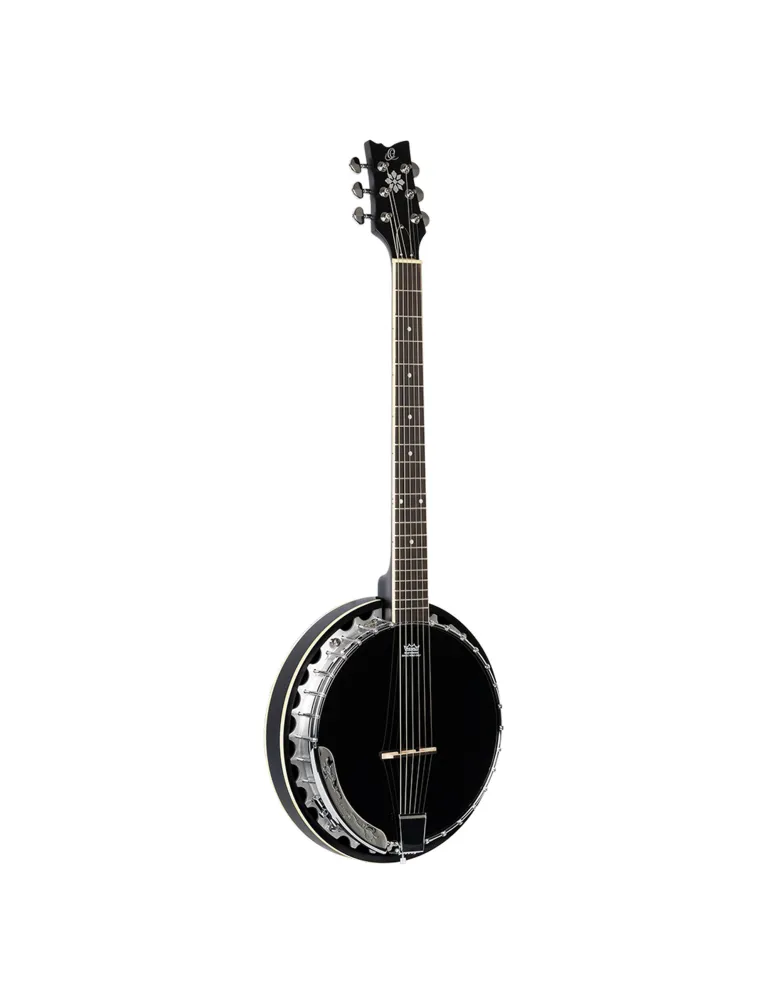  ORTEGA OBJ3506-SBK BANJO, 6 STRINGS, BLACK|MusicGoodDeal 
