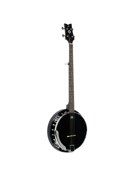  ORTEGA OBJ250-SBK BANJO, 5 STRINGS, BLACK|MusicGoodDeal 