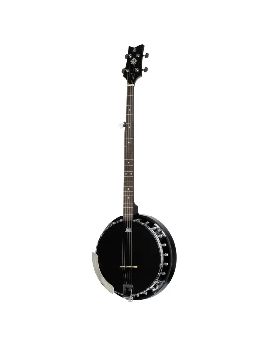  ORTEGA OBJ250-SBK BANJO, 5 STRINGS, BLACK|MusicGoodDeal 