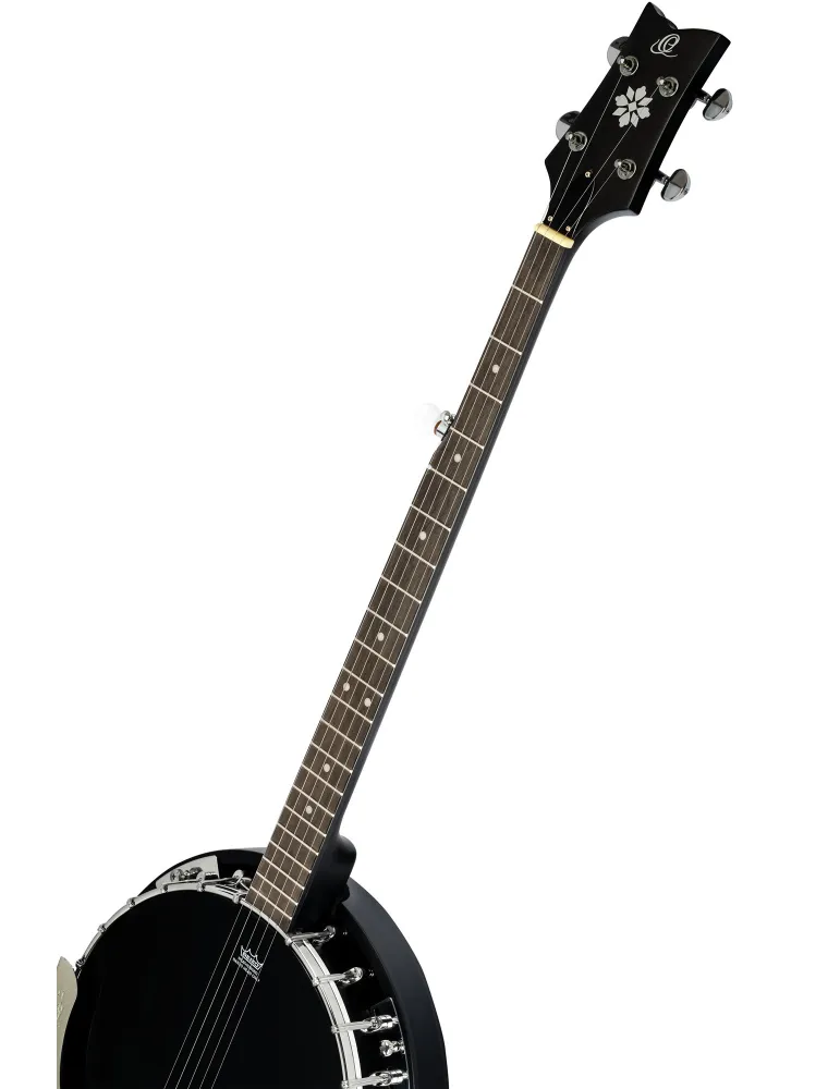  ORTEGA OBJ250-SBK BANJO, 5 STRINGS, BLACK|MusicGoodDeal 