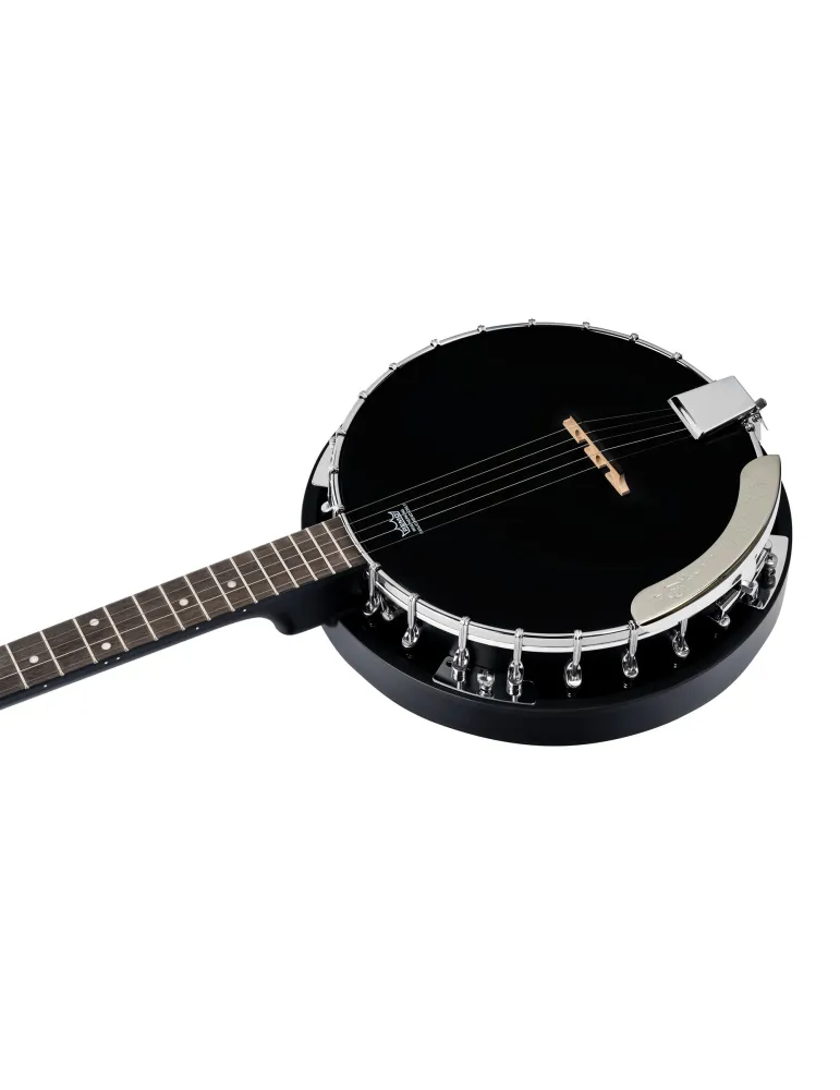  ORTEGA OBJ250-SBK BANJO, 5 STRINGS, BLACK|MusicGoodDeal 