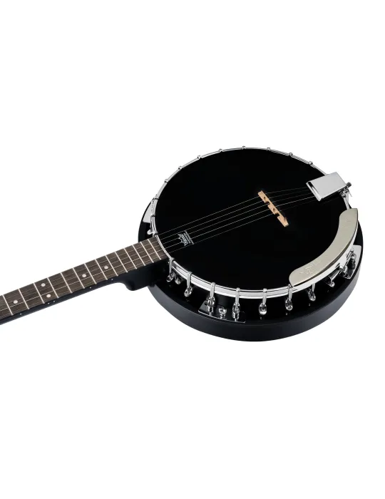  ORTEGA OBJ250-SBK BANJO, 5 STRINGS, BLACK|MusicGoodDeal 
