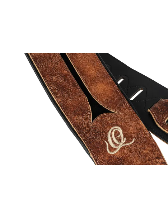  ORTEGA LOW STRAP LEATHER CHESTNUT TREE|MusicGoodDeal 