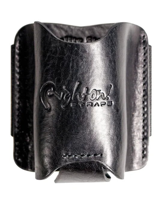  RIGHTON STRAPS BLACK LEATHER TRANSMITTER POUCH|MusicGoodDeal 