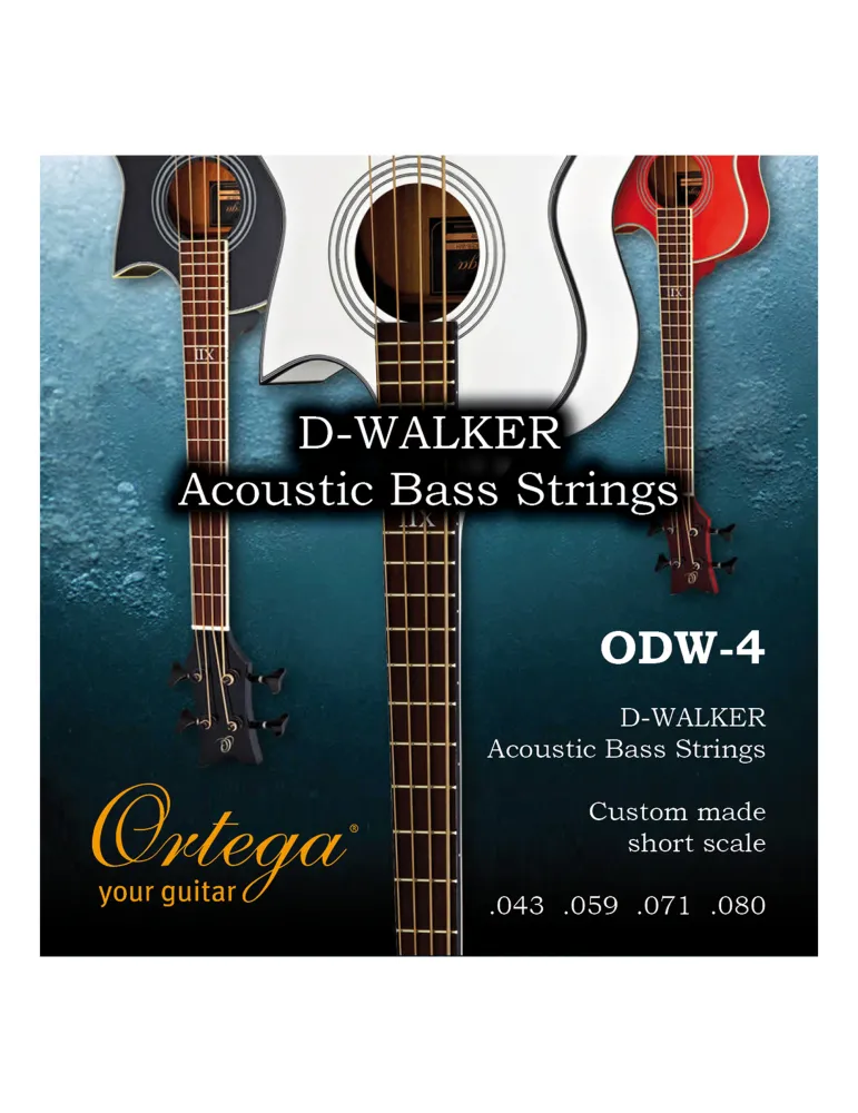  ORTEGA BASS STRING SET FOR D-WALKER|MusicGoodDeal 