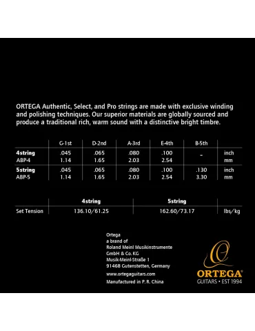  ORTEGA 4 STRING BASS SET|MusicGoodDeal  2