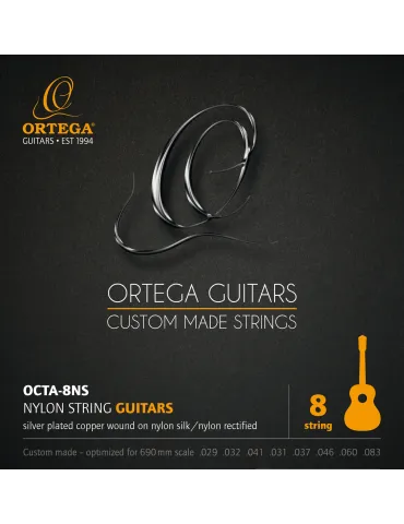 ORTEGA OCTA-8NS 8 STRINGS GUITAR SET|MusicGoodDeal 