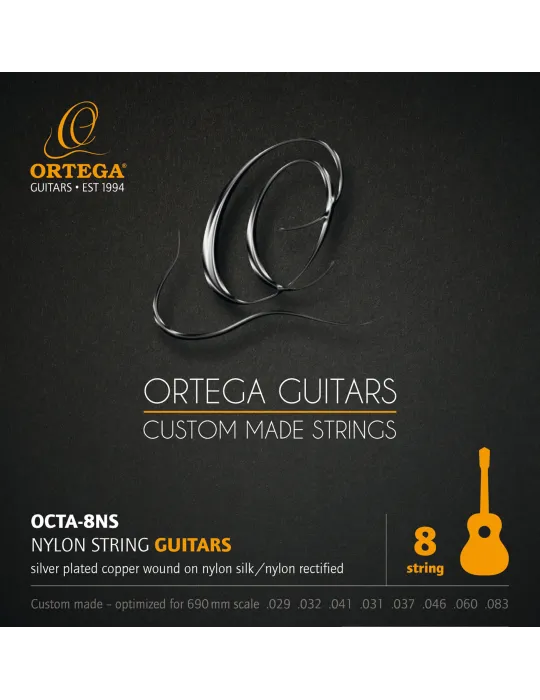  ORTEGA OCTA-8NS 8 STRINGS GUITAR SET|MusicGoodDeal 