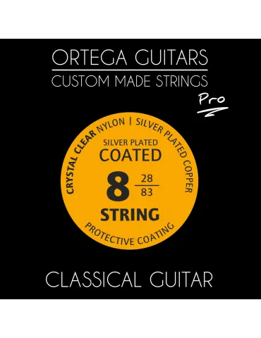  ORTEGA 8 STRING SET NYLON CRYSTAL|MusicGoodDeal 