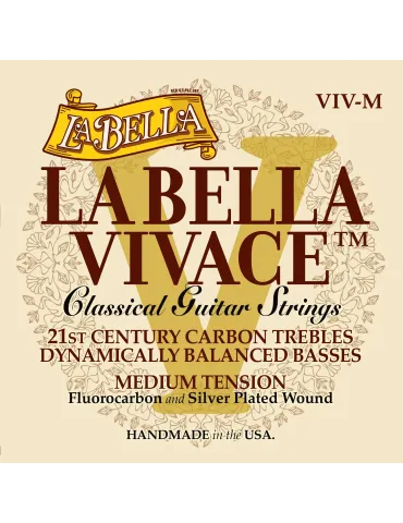  LA BELLA VIV-M CLASSIC VIVACE MEDIUM SET|MusicGoodDeal 