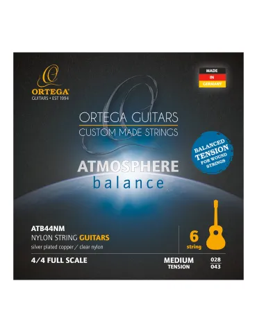  ORTEGA SET NYLON STRINGS ATMOSPHERE BAL M|MusicGoodDeal 